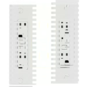 GFCI 15 AMP TAMPER RES WH 10/PK